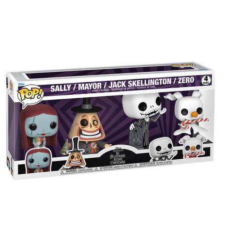 POP pack 4 figures Disney The Nightmare Before Christmas
