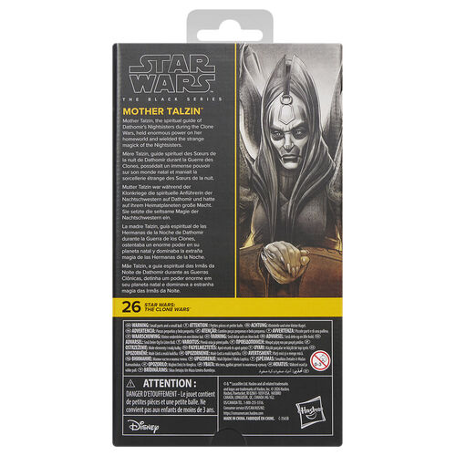 Figura Mother Talzin The Clone Wars Star Wars 15cm