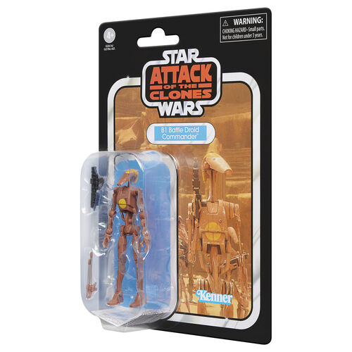Figura B1 Battle Droid Commander Attack of the Clones Star Wars 9,5cm