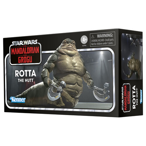 Star Wars The Mandalorian and Grog Rotta The Hutt figure 9,5cm
