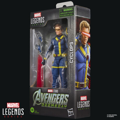 Figura Cyclops Avengers Doomsday Marvel Legends Series 15cm