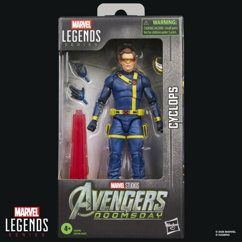 Figura Cyclops Avengers Doomsday Marvel Legends Series 15cm