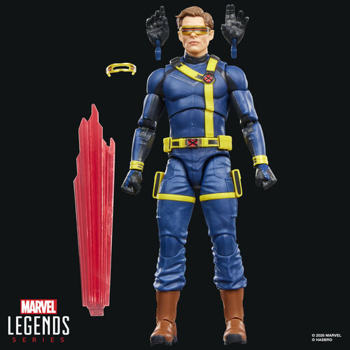 Figura Cyclops Avengers Doomsday Marvel Legends Series 15cm
