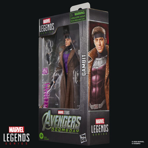 Figura Gambit Avengers Doomsday Marvel Legends Series 15cm