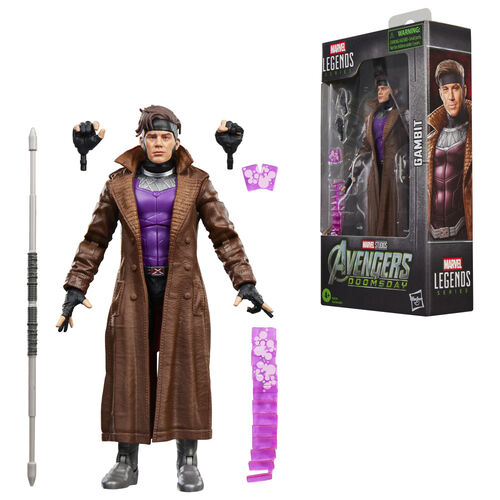 Figura Gambit Avengers Doomsday Marvel Legends Series 15cm