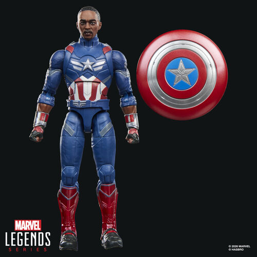 Figura Capitan America Avengers Doomsday Marvel Legends Series 15cm