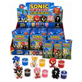 Sobre sorpresa Slime + figura Sonic The Hedgehog surtido