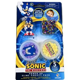 Set Masa moldeable + figura Sonic The Hedgehog surtido