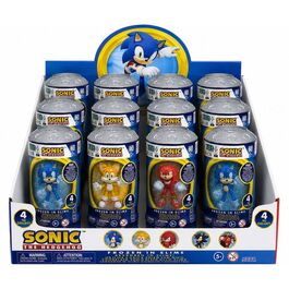Lata Slime + figura Sonic The Hedgehog surtido