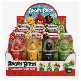 Slime + figura Angry Birds surtido