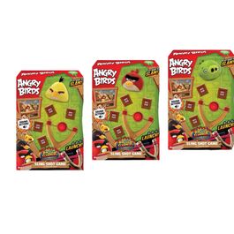 Peluche + Tirachinas Angry Birds Silly Slammers 8cm surtido