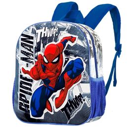 Mochila 3D Jumping Spiderman Marvel 31cm