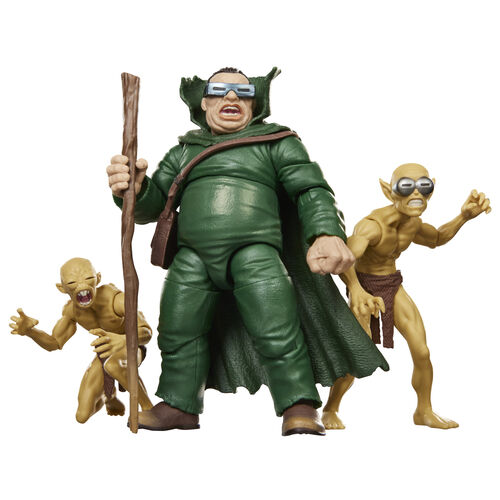 Set figuras Marvels Mole Man & Moloios Marvel Fantastic Four 15cm