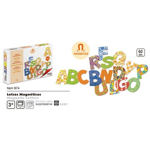 Letras Magneticas 60pcs