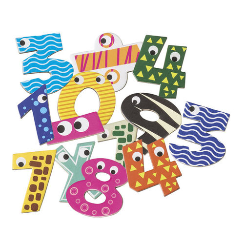 Numeros Magneticos 60 pcs