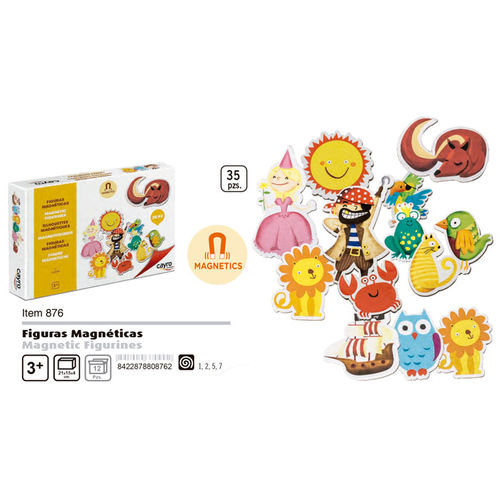 Figuras Magneticas 35pcs