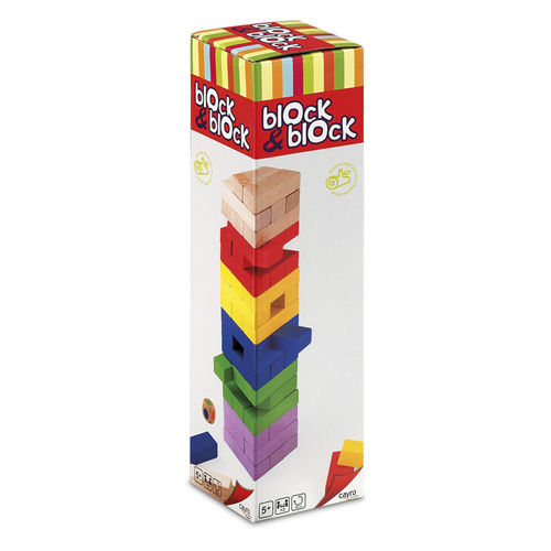 Juego Block & Block colores 54pcs