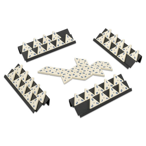 Domino Triangular caja metal