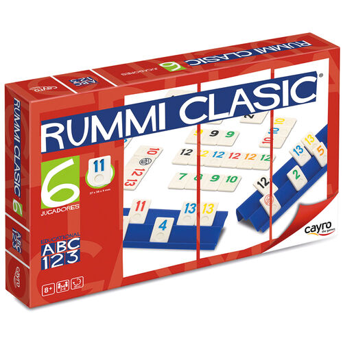 Juego Rummiclasic 6 Jugadores Plus