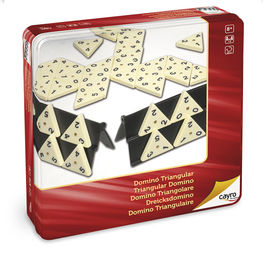 Domino Triangular caja metal