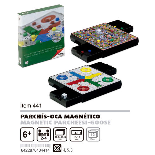 Juego Parchis Oca Magnetico