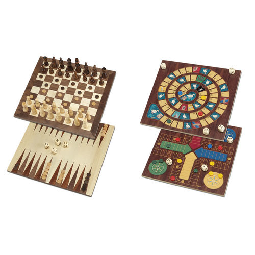 5 Juegos madera