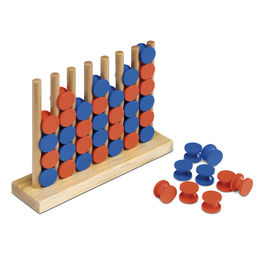 Juego Acierta 4 madera