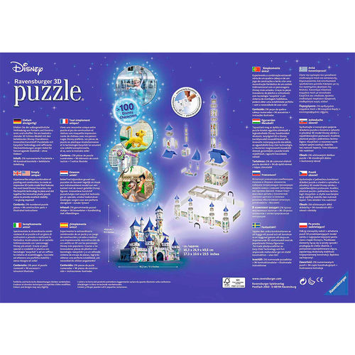 Disney 3D puzzle Castle 216pz