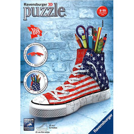 Puzzle 3D Zapatilla American Style 108pz